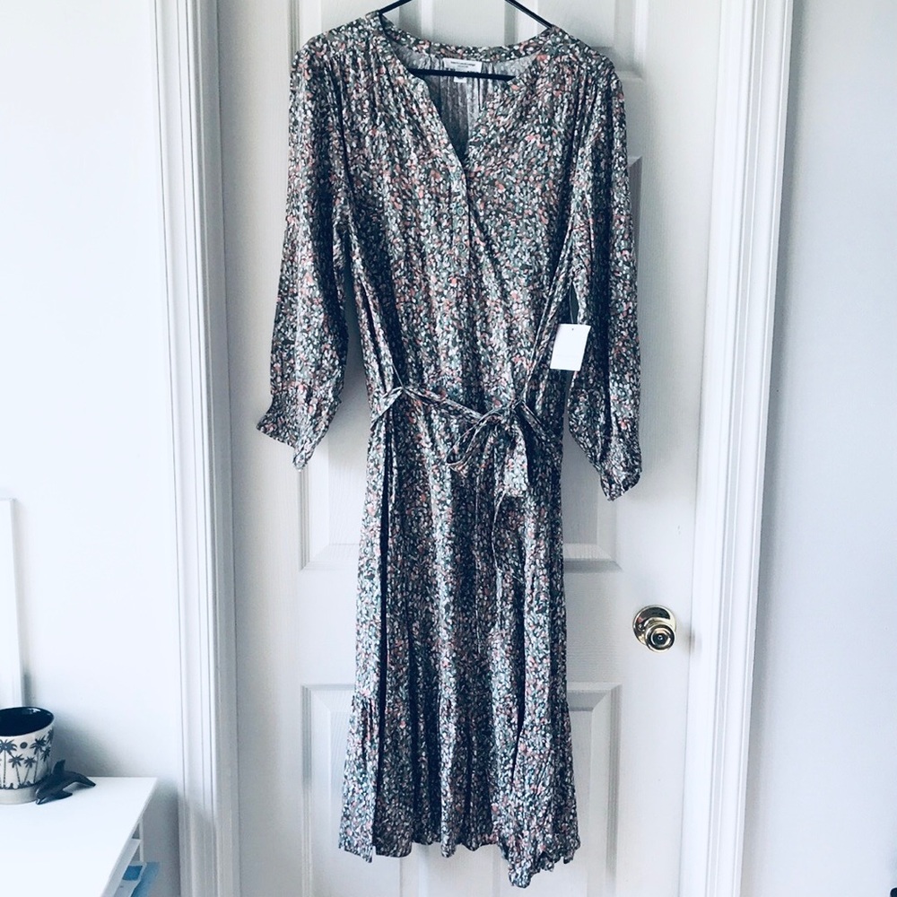 beachlunchlounge Floral Midi Dress - Multicolor